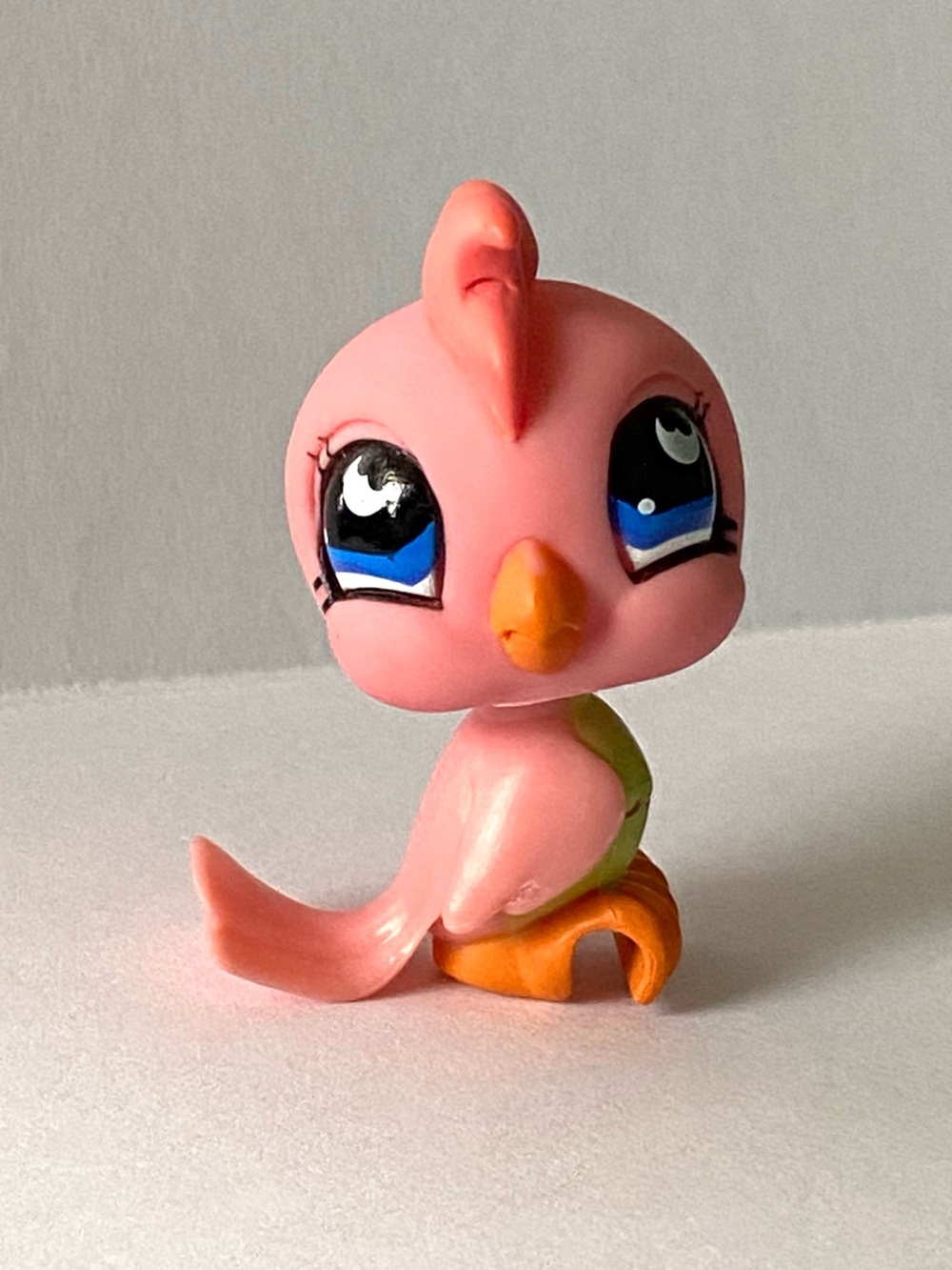 Littlest Pet Shop LPS Cockatoo Bird Hasbro 2006